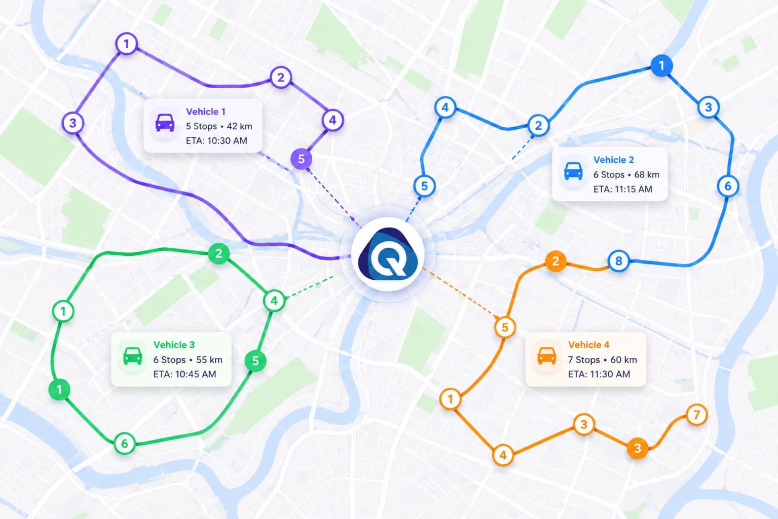 AI route optimization and intelligent school transport planning solution