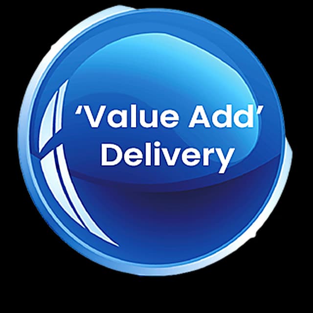 Value Add Delivery badge