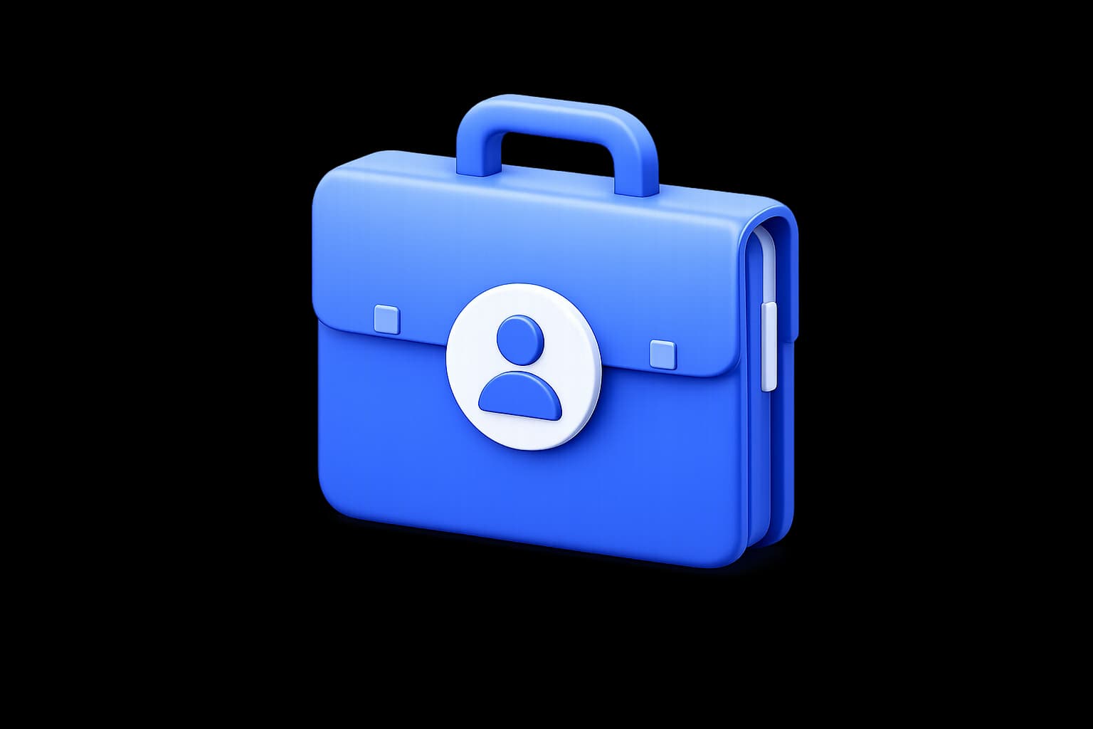 3D HR briefcase representing the custom HR suite